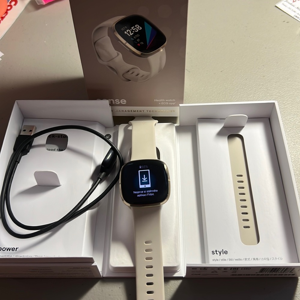 Gently used Fitbit Sense